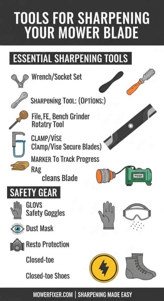 Sharpening Mower Blade: Essential Tools