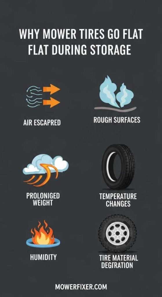 Mower Tire Flats: Causes & Fixes