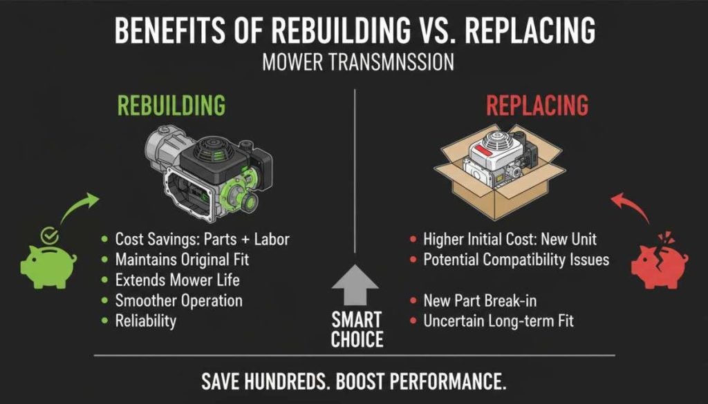 When to Rebuild Mower Transmission: Key Signs You Must Know