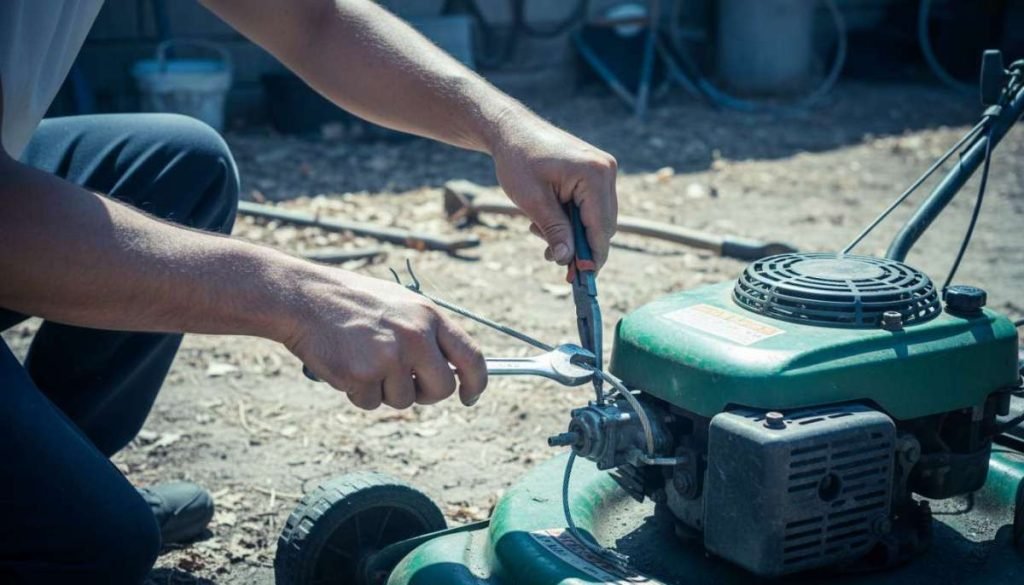 How to Fix Mower Throttle Cable